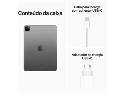 Apple iPad Pro 11” 4ª Geração Wi-Fi - 128GB Cinza-espacial - Apple