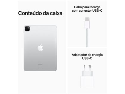 Apple iPad Pro 11” 4ª Geração Wi-Fi - 128GB Prateado - Apple iPad