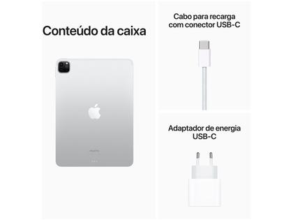 Apple iPad Pro 11” 4ª Geração Wi-Fi - 128GB Prateado - Apple