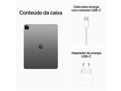 Apple iPad Pro 12,9” 6 Geração Wi-Fi 128GB - Cinza-espacial