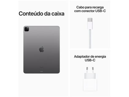 Apple iPad Pro 12,9” 6 Geração Wi-Fi 1TB - Cinza-espacial - Apple