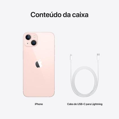 Apple iPhone 13 (128GB) - Rosa - iPhone 13 - Magazine Luiza