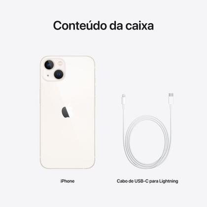 Apple iPhone 13 (256GB) - Estelar - iPhone 13 - Magazine Luiza