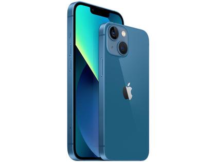 Apple iPhone 13 Mini 512GB Azul Tela 5,4” - 12MP iOS - iPhone 13