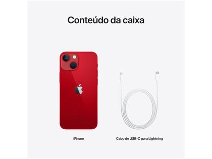Apple iPhone 13 Mini 512GB PRODUCT(RED) Tela 5,4” - 12MP iOS