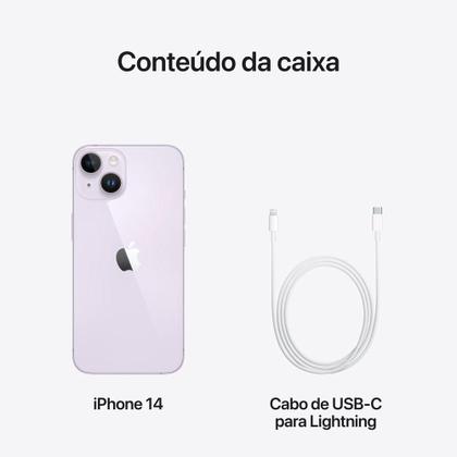 Apple iPhone 14 128GB Roxo - iPhone 14 - Magazine Luiza