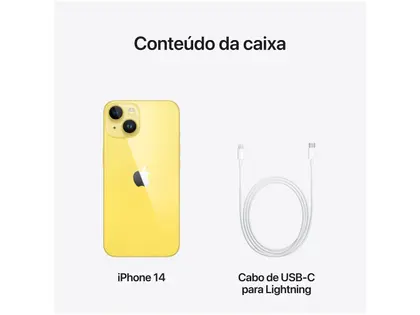 Apple iPhone 14 256GB Amarelo 6,1