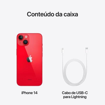 Apple iPhone 14 512GB (PRODUCT)RED - iPhone 14 - Magazine Luiza