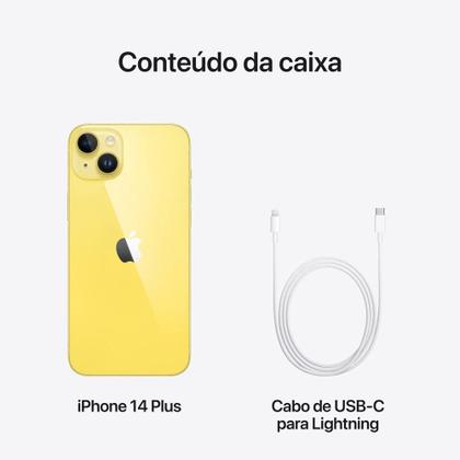 Imagem de Apple iPhone 14 Plus 512GB Amarelo