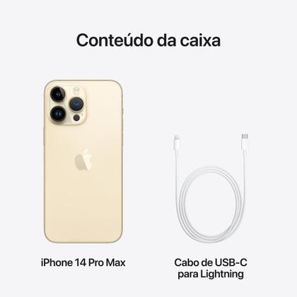 Apple iPhone 14 Pro Max 128GB Dourado - iPhone 14 Pro Max