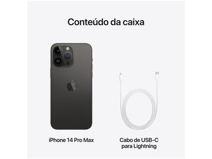 Apple iPhone 14 Pro Max 128GB Preto-espacial 6,7” 48MP - iPhone 14