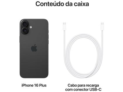 Apple iPhone 16 Plus 128GB Preto 6,7