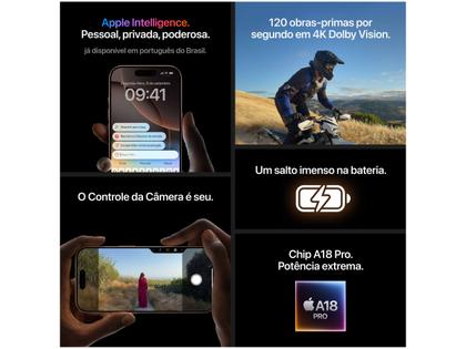 Apple iPhone 16 Pro Max 512GB Titânio Preto 6,9