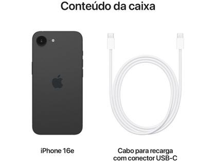 Apple iPhone 16e 128GB Preto 6,1