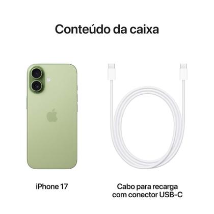 Imagem de Apple iPhone 17 256GB Sálvia 6,3" 48MP iOS 5G