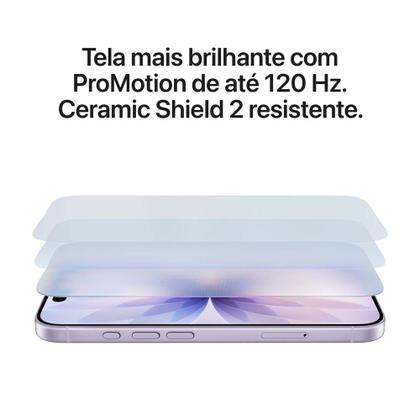 Imagem de Apple iPhone 17 512GB Preto 6,3" 48MP iOS 5G