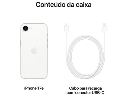Imagem de Apple iPhone 17e 256GB Branco 6,1" 48MP iOS 5G
