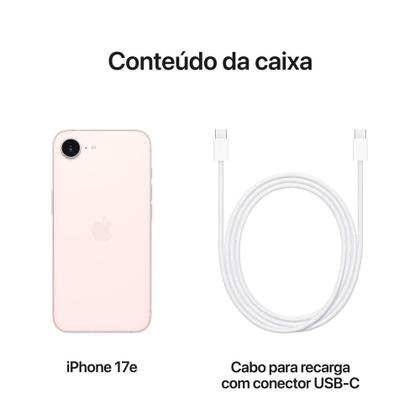 Imagem de Apple iPhone 17e 256GB Rosa-pálido