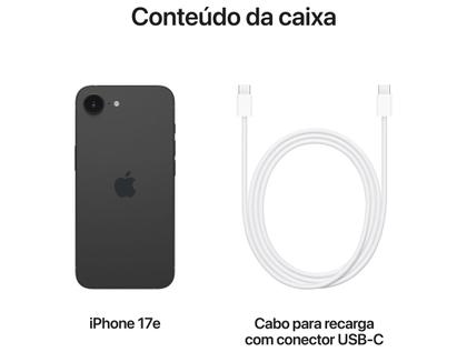 Imagem de Apple iPhone 17e 512GB Preto 6,1" 48MP iOS 5G