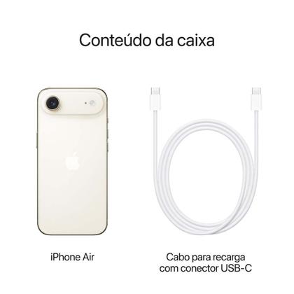 Apple iPhone Air 256GB Dourado-claro 6,5