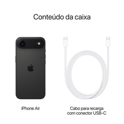 Imagem de Apple iPhone Air 256GB Preto-espacial 6,5" 48MP iOS 5G
