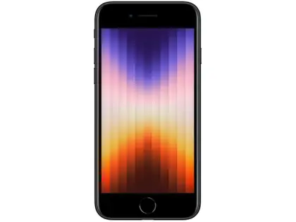 Apple iPhone SE 3ª geração 64GB Meia-noite 4,7” - iPhone