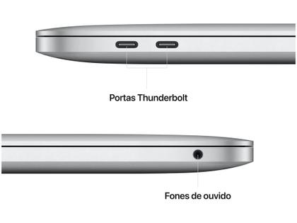 Apple Macbook Pro 13,3” M2 8GB RAM - 256GB SSD Prata - Macbook