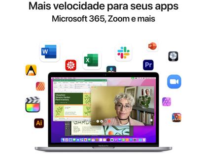 Apple Macbook Pro 13,3” M2 8GB RAM - 512GB SSD Cinza-espacial