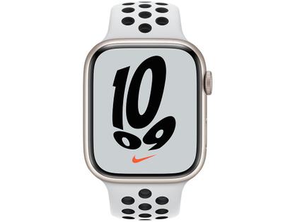 APPLE WATCH 7 45mm NIKE GPSモデル Apple Watch Nike Series 7 45mm GPS Caixa Estelar - Apple Watch
