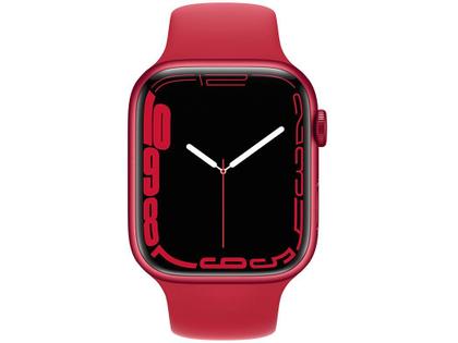 Apple Watch Series 7 45mm GPS Caixa (PRODUCT)RED - Alumínio