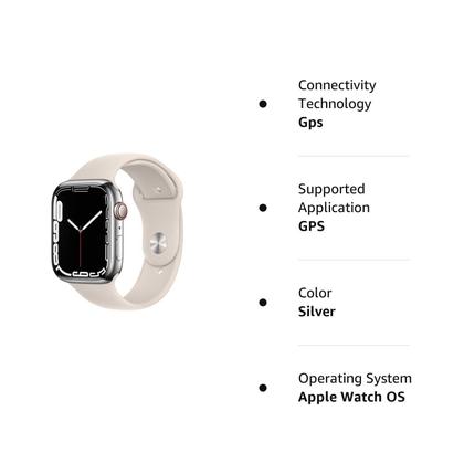 Imagem de Apple Watch Series 7 RENOVADO (GPS + Cellular, 45 MM) prateado