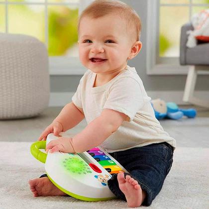 Imagem de Aprender e Brincar Piano do Cachorrinho com Luz e Som Fisher-Price GFX34 - Mattel