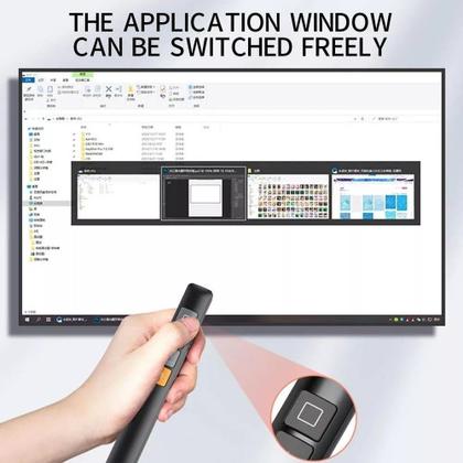 Imagem de Apresentador de Slides Controle Sem Fio com Apontador Laser e Ponteira Facilite suas apresentações com precisão
