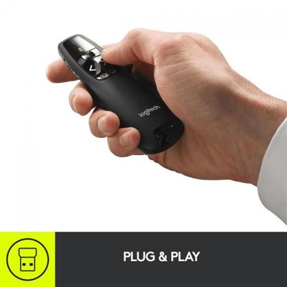 Imagem de Apresentador de Slides Laser Pointer sem fio R400 LOGITECH