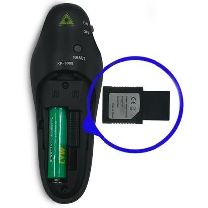 Imagem de Apresentador De Slides Sem Fio e Apontador Laser: Profissionalismo e Liberdade