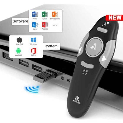 Imagem de Apresentador laser Sem Fio Controle Remoto Slide Caneta Multimidia