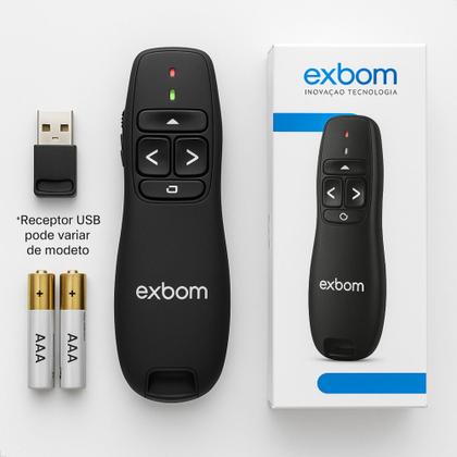 Imagem de Apresentador Slide Passador Apontador Laser Controle Sem Fio Controle usb Slide Laser Sem Fio Profissional