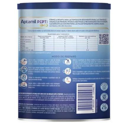 Imagem de Aptamil Pepti Proexpert 800g  Kit com 5 Latas  Fórmula Infantil Danone  De 0 a 3 anos  ORIGINAL
