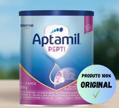 Imagem de Aptamil Pepti Proexpert 800g  Kit com 5 Latas  Fórmula Infantil Danone  De 0 a 3 anos  ORIGINAL