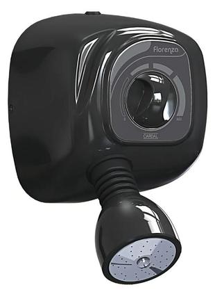 Imagem de AQ043 Ducha Elétrica Florenza C/Desviador Preto - Cardal