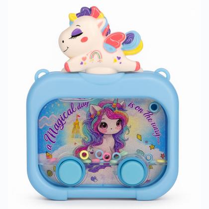 Imagem de Aquaplay Jogo Infantil Argolinhas Água Brinquedo Unicórnio