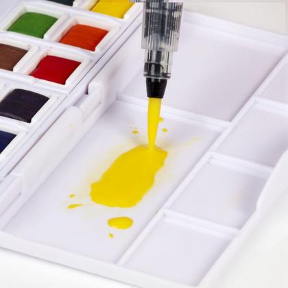 Imagem de Aquarela em Pastilha Derwent Watercolour Estojo 12 Cores