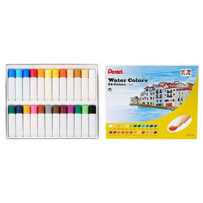 Imagem de Aquarela Pentel 24 Cores 6ml - Htp-24