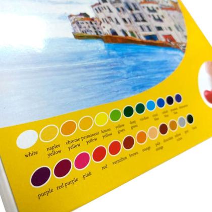 Imagem de Aquarela Pentel 24 Cores 6ml - Htp-24