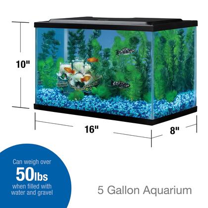 Imagem de Aquário Tetra Glass 20L Tanque de peixes retangular