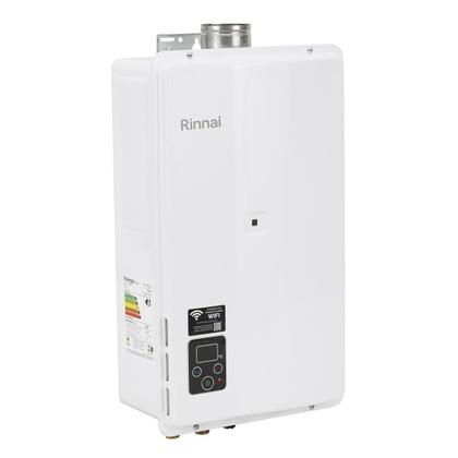 Imagem de Aquecedor a gas digital e33 branco 32,5 litros glp rinnai