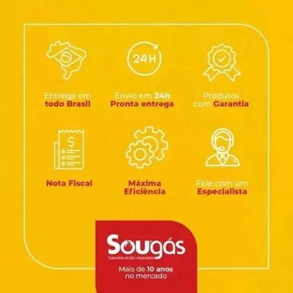 Imagem de Aquecedor a Gás Rinnai Preto E33 - GLP + Modulo Wi Fi