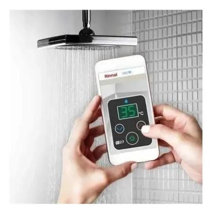 Imagem de Aquecedor a Gás Rinnai Preto E33 - GLP + Modulo Wi Fi