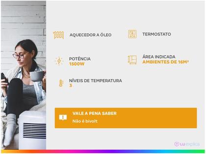 Imagem de Aquecedor a Óleo Mondial  A-06