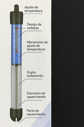 Imagem de Aquecedor Aquário RS-25W Submersível 110v 25lts